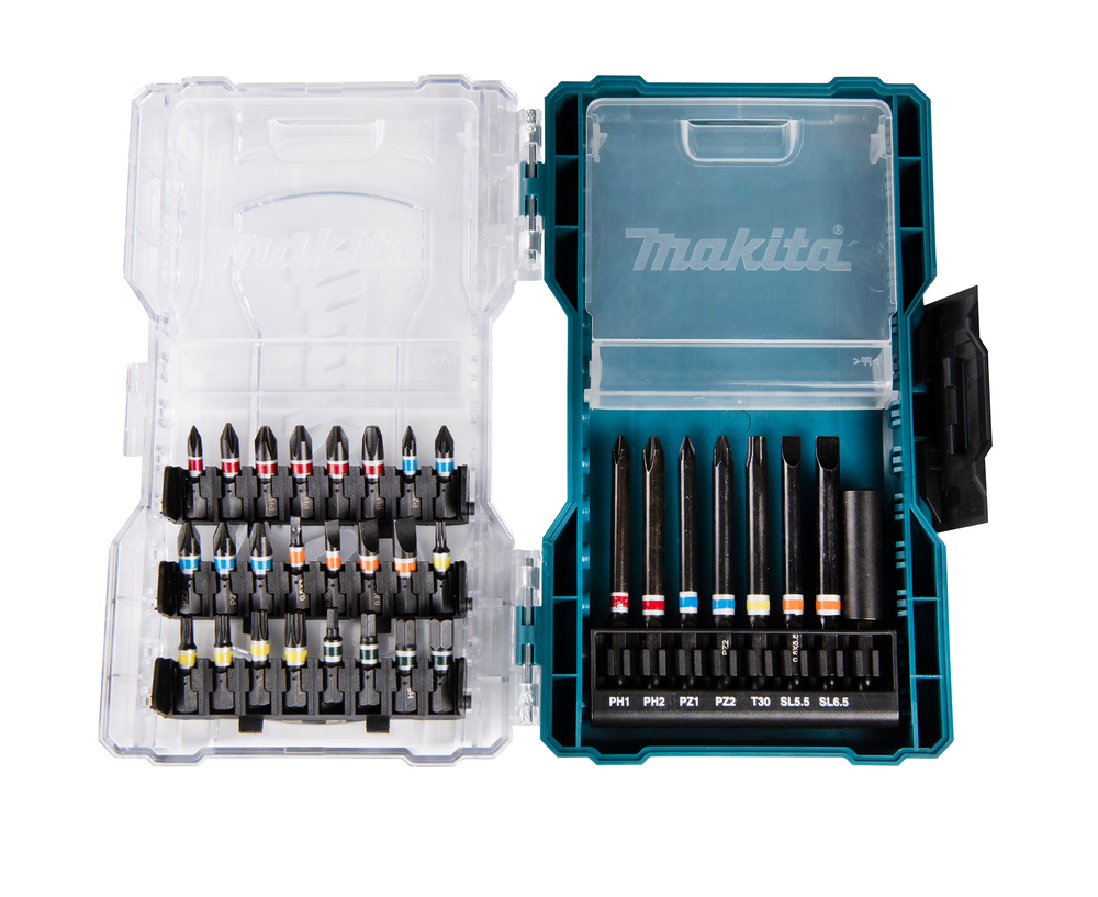 Makita otsikute komplekt 32tk Impact Black PH/PZ/SL/TX/HEX