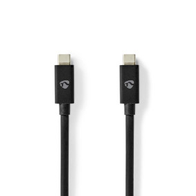 USB Cable, USB 4.0 Gen 3x2, USB-C™ Male, USB-C™ Male, 240 W