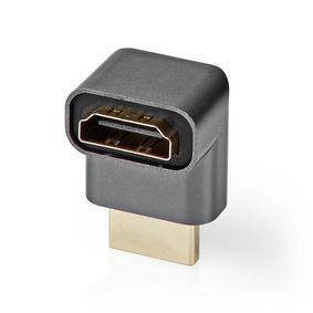 HDMI™ adapter, HDMI™ pesa / HDMI™ isane, HDMI™ väljund, Kullatud, 270° nurga all