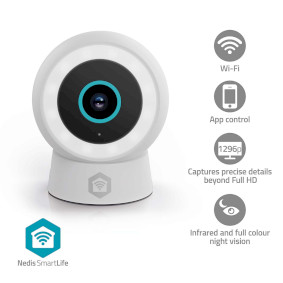 Уличная камера SmartLife, Прожектор, 3MP Full HD 1296p, IP65, Облачное хранилище (опционально) / microSD (не входит в комплект) / Onvif