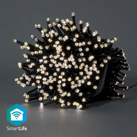 SmartLife Christmas Lights, String, Wi-Fi, Warm White, 400 LED's