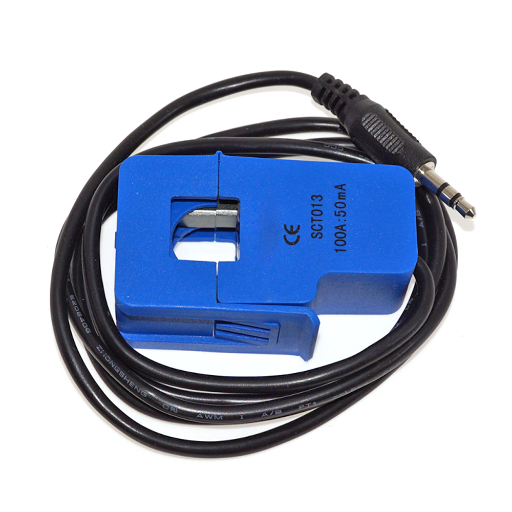 Split Core Vooluandur 0...100A/50mA 2000:1 ±3% 3.5mm juhe AC