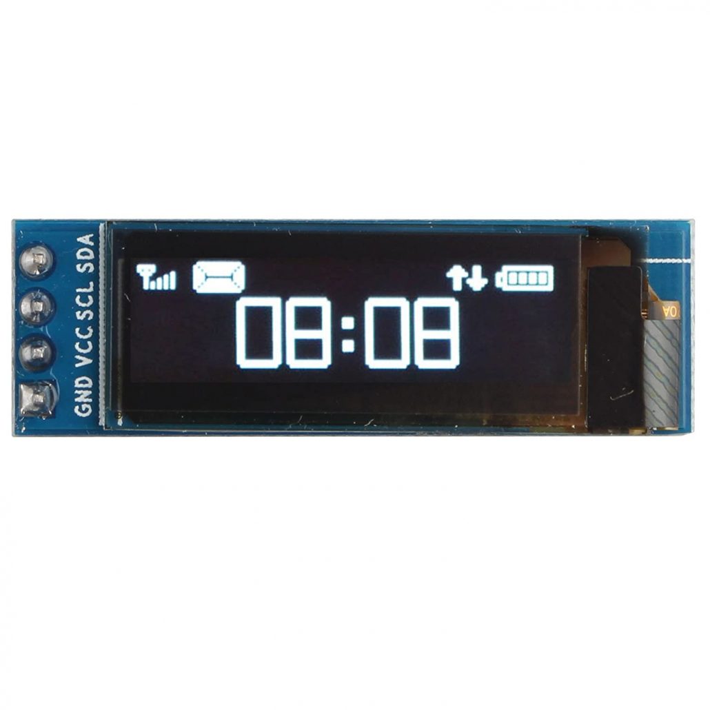 OKYSTAR 0.91″ 3.3V OLED Module 0.91 oled display 128X32 For Arduino