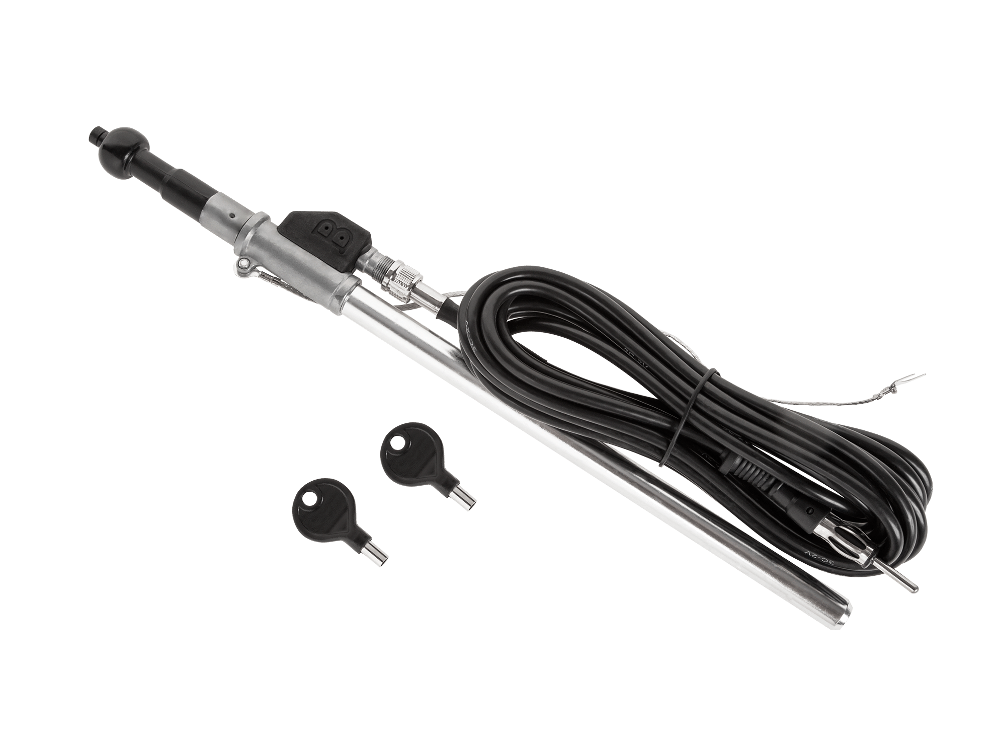External car antenna, telescopic, FM.
