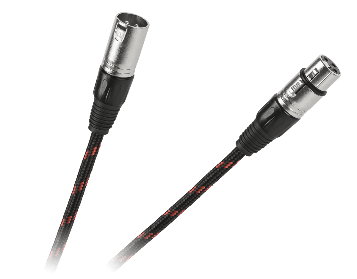 Microphone cable CANON socket - CANON plug 3m