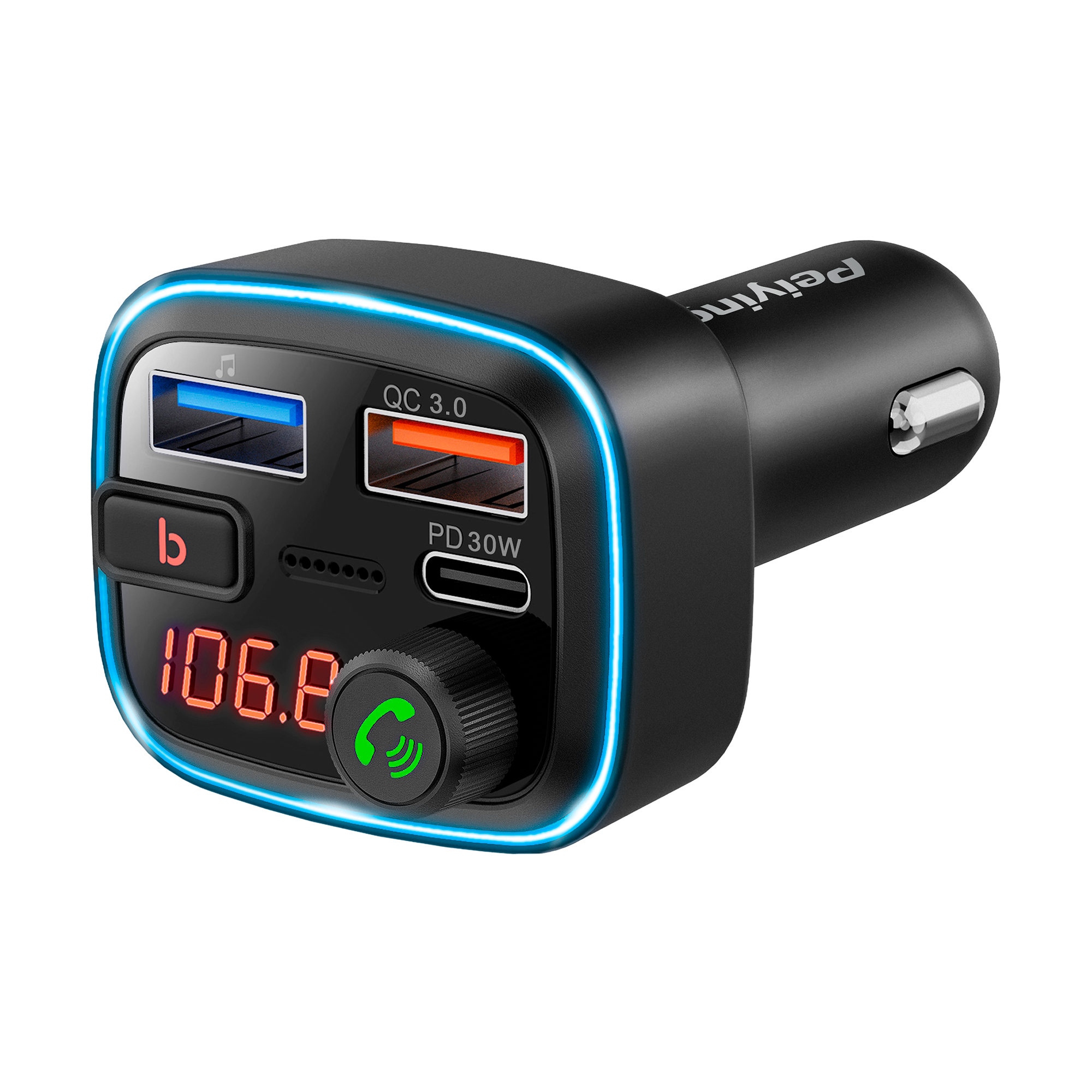 FM-трансмиттер для автомобиля с функцией Bluetooth