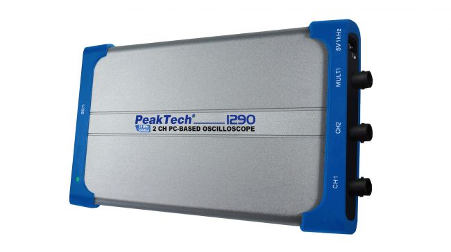 USB-arvutiostsilloskoop 20 MHz / 1 CH, 100 MS/s