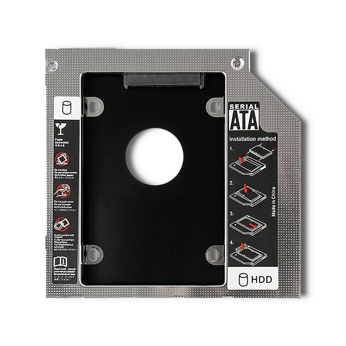 Qoltec HDD Caddy for laptop 2.5" HDD 12.7 mm