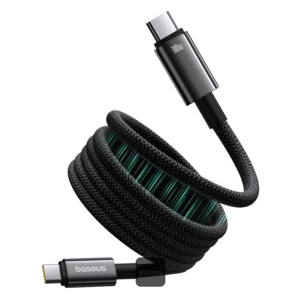 Baseus Tungsten Gold USB-C / USB-C 100W 1m кабель (черный)