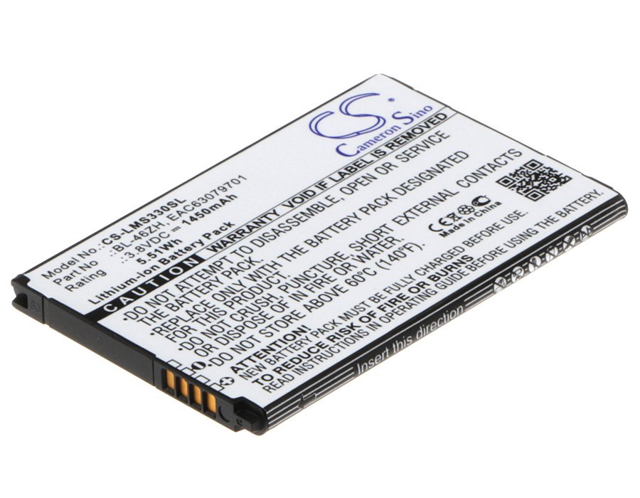 LG BL-46ZH, EAC63079701 1450mAh Li-ion aккумулятор