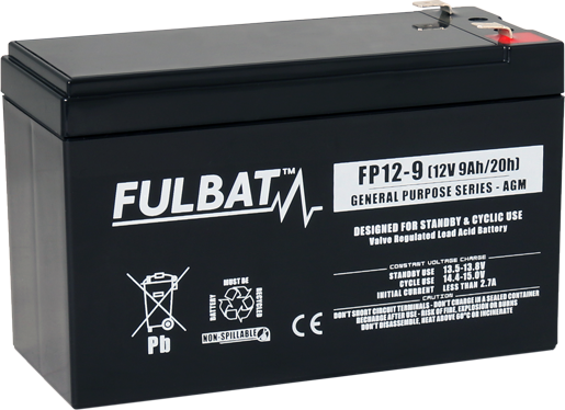 Fulbat FP12-9 12V 9Ah pliiaku