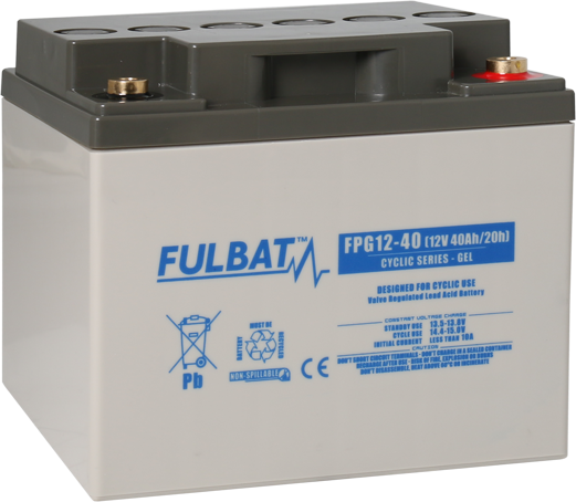 Fulbat FPG12-40 12V 40Ah Cyclic GEL VRLA pliiaku