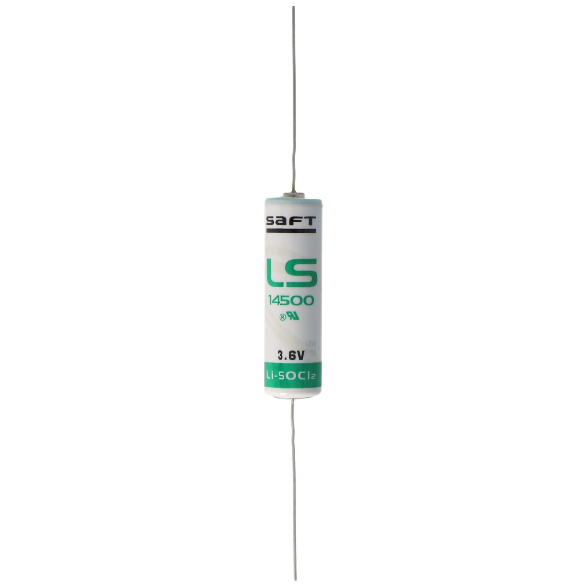 SAFT LS14500 AA 3,6V Li-SOCl2 jootevuntsidega