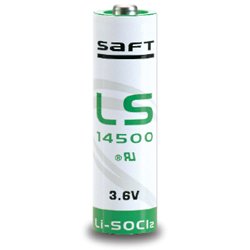 SAFT LS14500 AA 3,6V Li-SOCl2 patarei