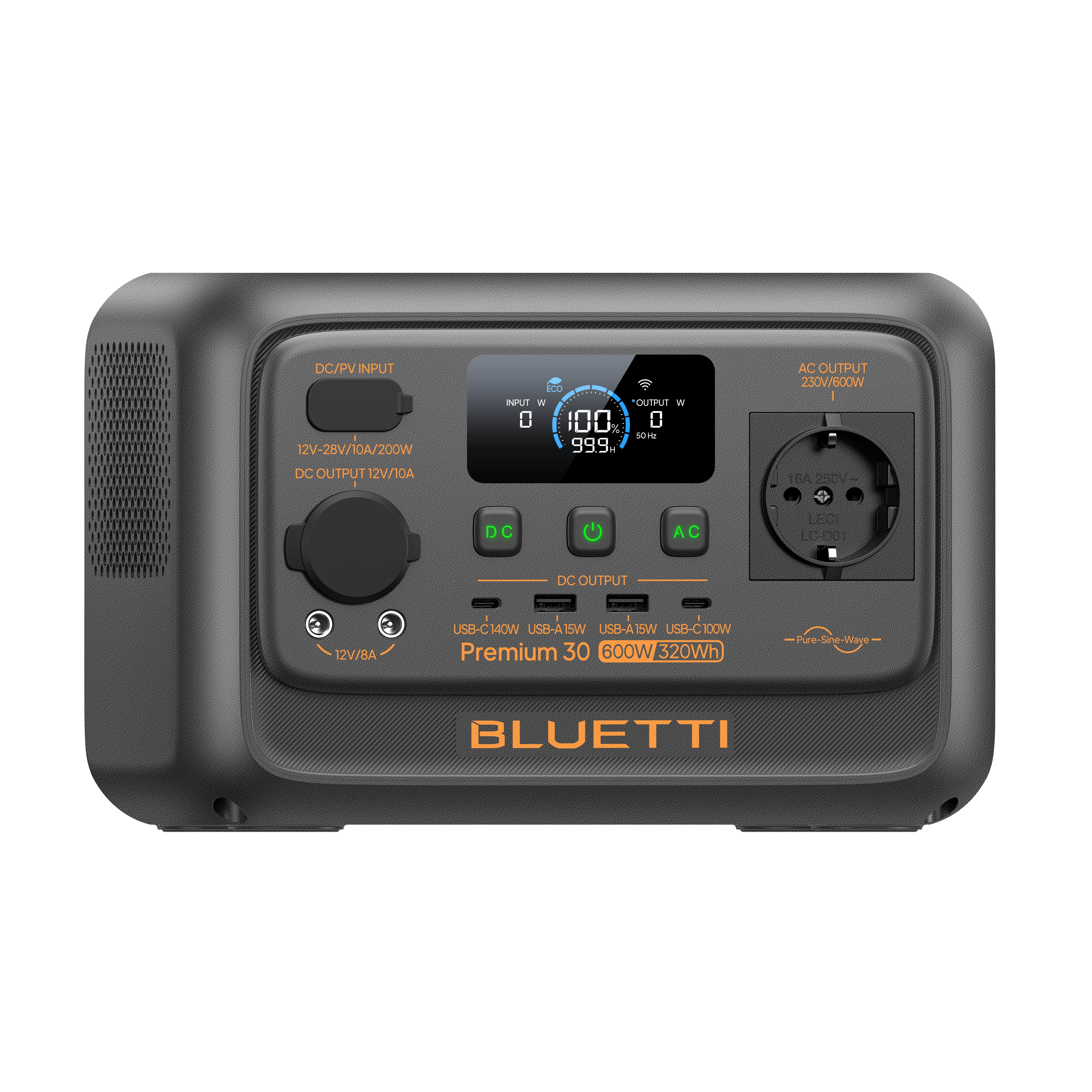 BLUETTI kaasaskantav elektrijaam, 600W 320Wh LiFePO4
