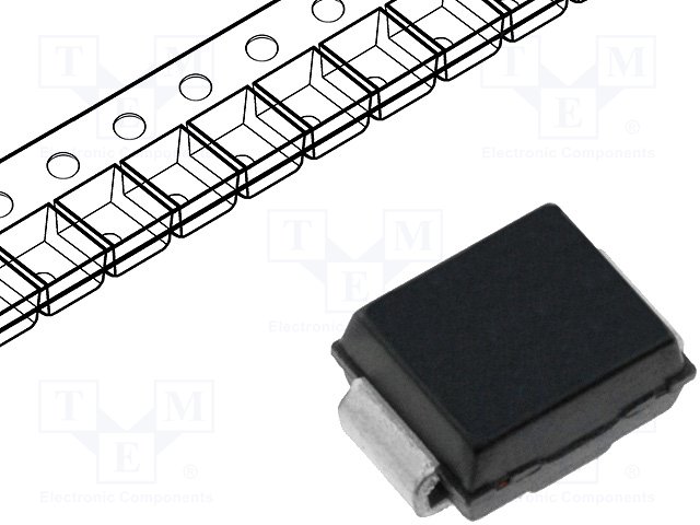 Diood SMD 600W 18V 24A bidirectional ±5%