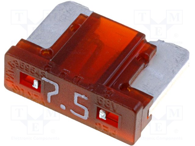Car mini fuse 7.5A 32V Red