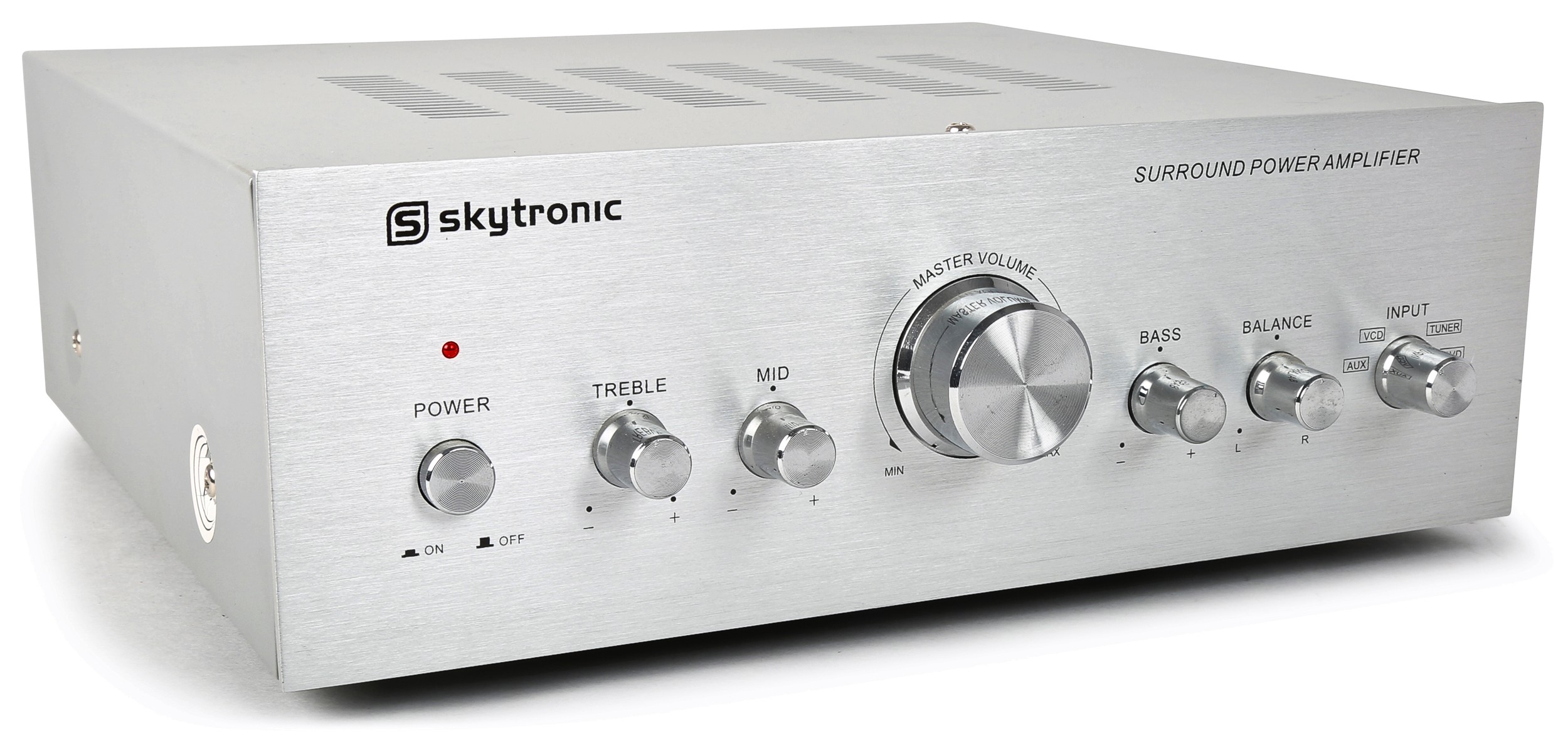 AV400 stereo võimendi, hõbedane