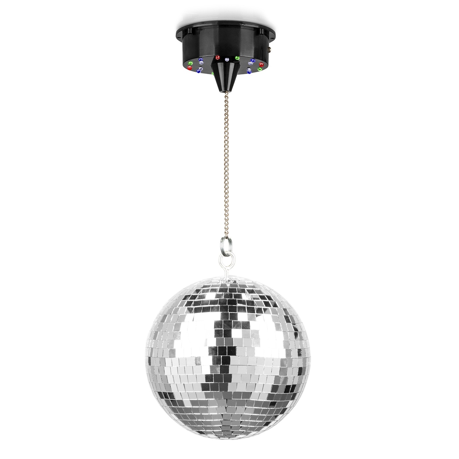 Диско-шар MB20ML 20 см с мотором и LED подсветкой