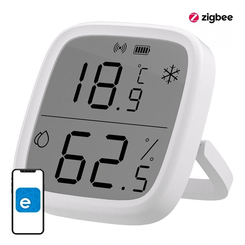 Умный датчик температуры и влажности ZigBee LCD Sonoff SNZB-02D