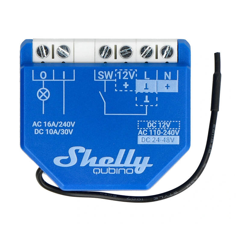 Shelly Qubino Wave 1 Controller, 1-channel, Z-Wave - Oomipood