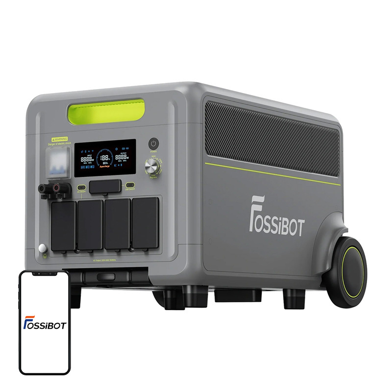 FOSSIBOT F7200 7200W Laadimisjaam (Roheline)