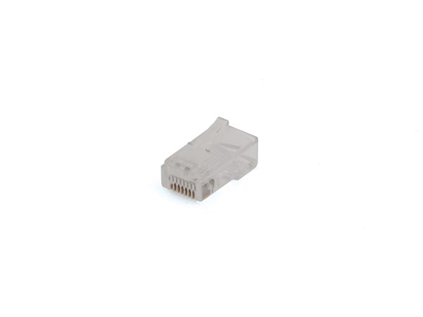 МОДУЛЬНЫЙ РАЗЪЕМ RJ45 8P8C ДЛЯ КРУГЛЫХ КАБЕЛЕЙ