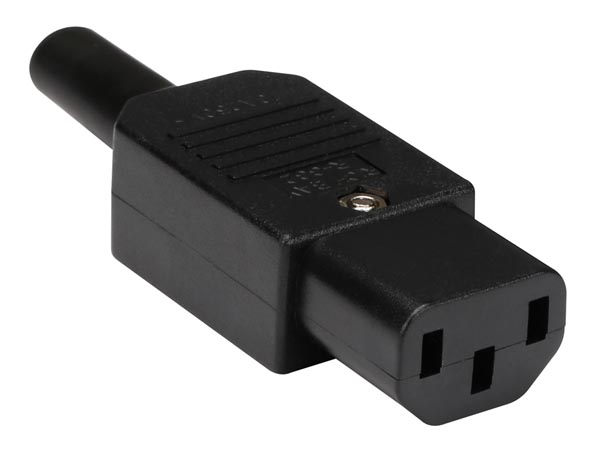 AC power socket, cable mountable - 10 A