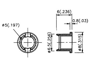 Крепление для LED 5мм (1шт)
