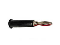 BANANA PLUG SOLDER - BLACK