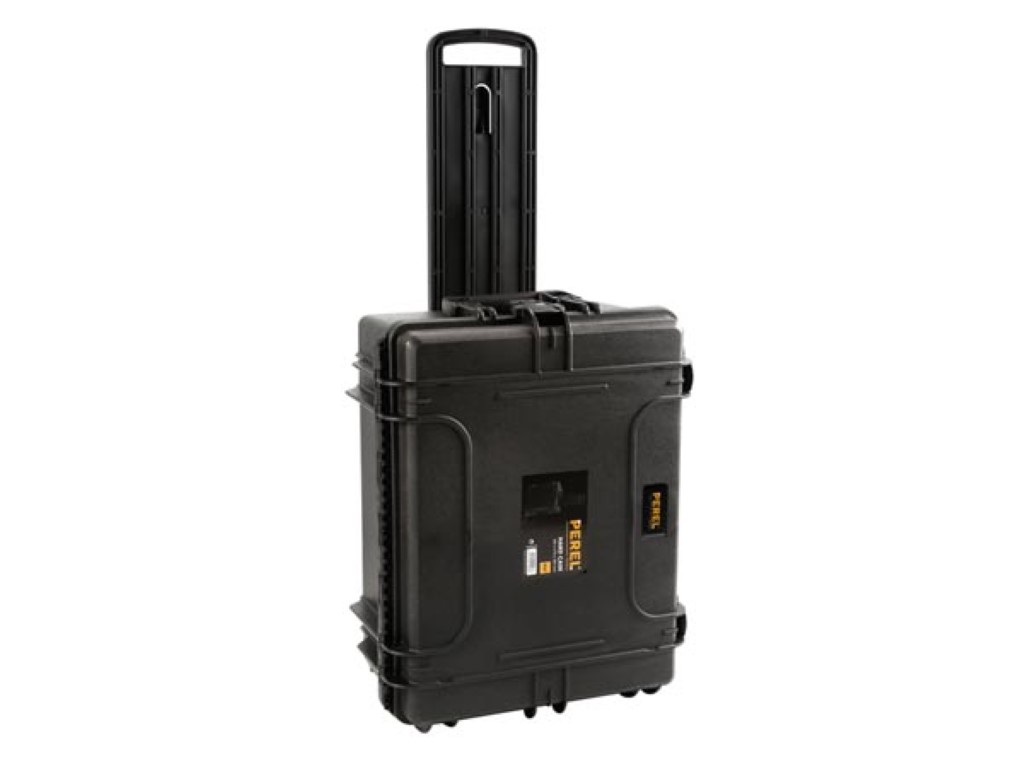 Ratastega seadmekohver - 604 x 473 x 283 mm - muudetava pehme sisuga