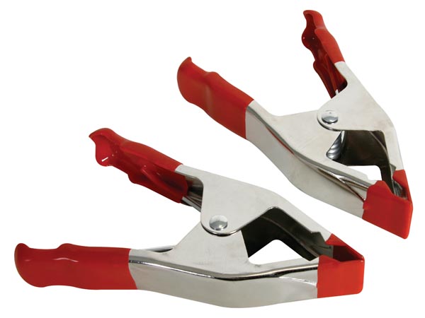 Metallist krokodill-klambrid - - 6" - 2 tk.