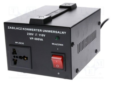 500W; Конвертер 230В / 120В