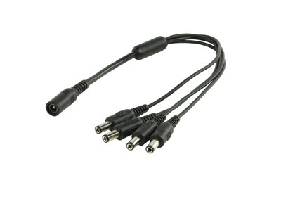 DC DIVIDER 1X FEMALE TO 4X MALE
