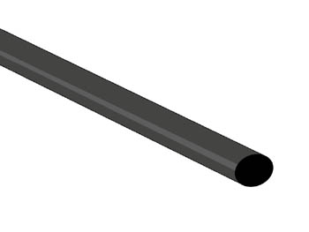 Termokahanev rüüs 4.8mm - must