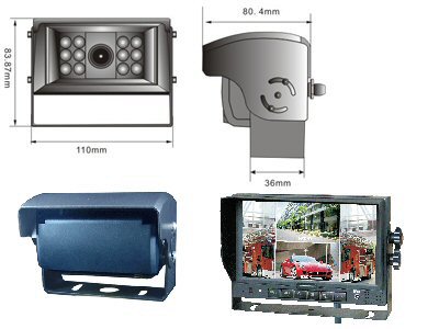 COLOUR VIDEO BACKING SYSTEM + CAMERA