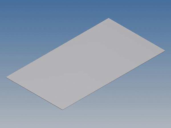 Alumiiniumpaneel TK seeriale - hõbedane - 130.6 x 72 x 0.5 mm