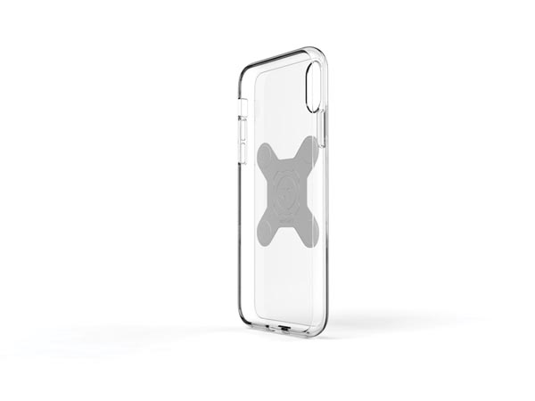EXELIUM - намагниченный защитный чехол для беспроводной зарядки - iPhone® X - прозрачный