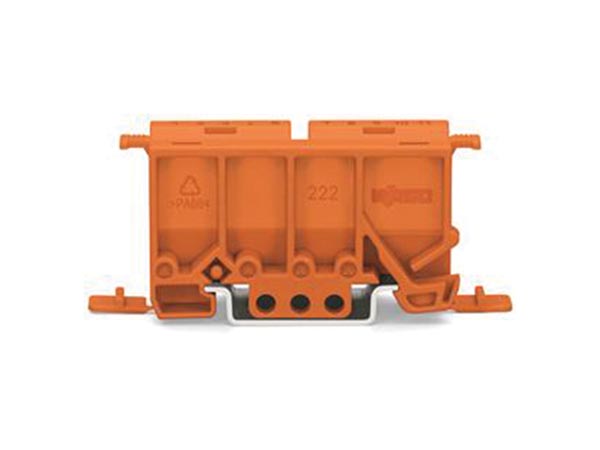 Fixable extension: 2- TO 5-POLE COMPACT CONNECTORS, ORANGE