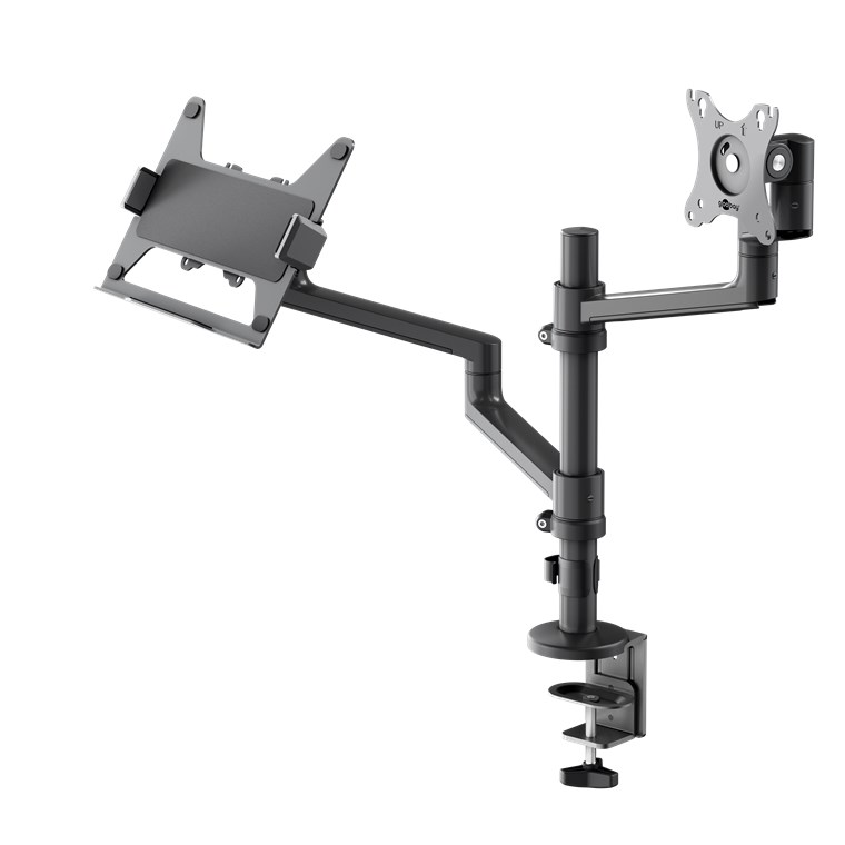 Deluxe Monitor Mount with Laptop Arm