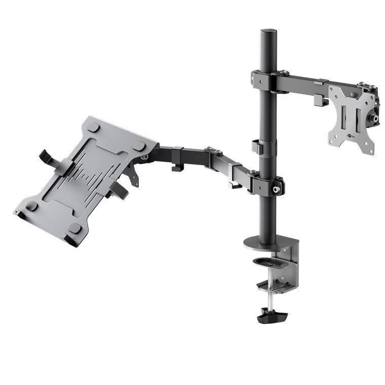 Monitor Mount with Laptop Arm Flex