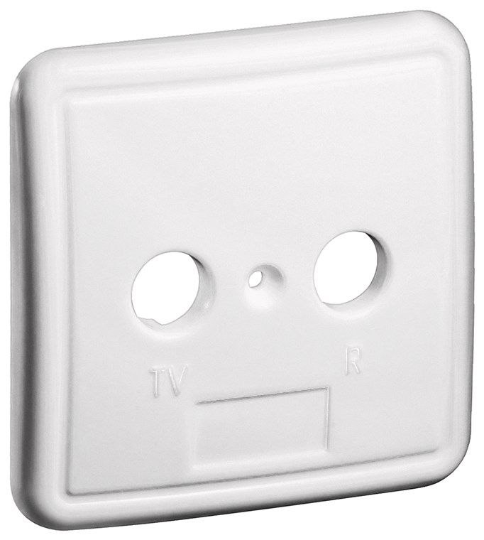 2-hole Cover Plate for Antenna Wall Sockets